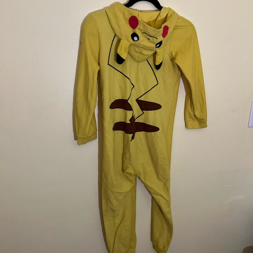 Pokemon Yellow Pikachu Footies One Piece Boys 10/12